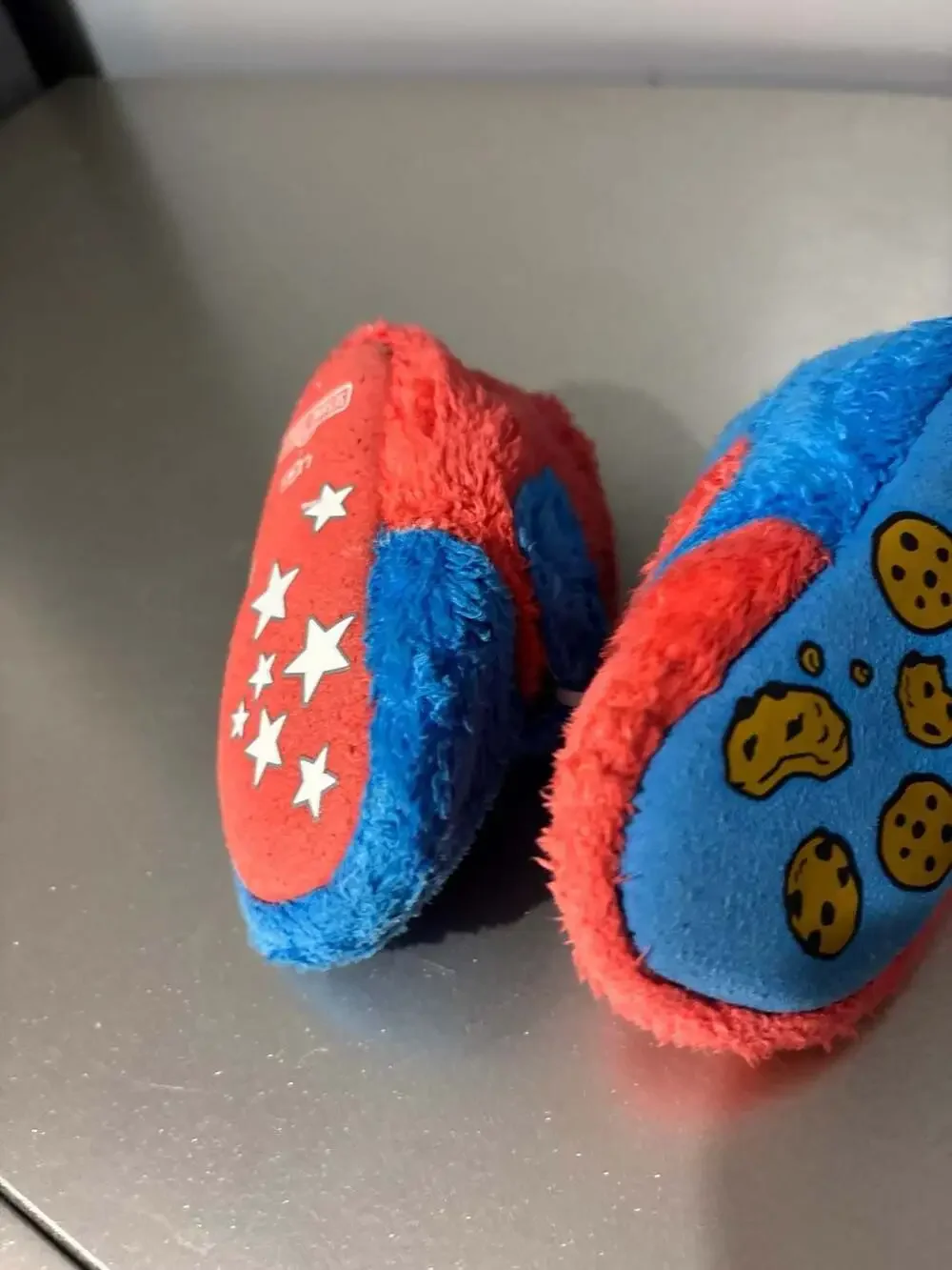 UGG x Sesame Street Bixbee Cookie Monster and Elmo Baby Booties